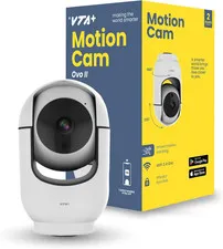 Smart 2K Indoor Camera - PTZ Control with 355° Horizontal and 150° Vertical Rota
