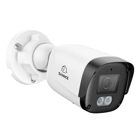 SANNCE 8MP PoE Security IP Camera Two Way Audio Outdoor AI Human Detection IP67
