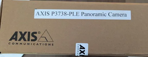 NEW Axis P3719-PLE Indoor/Outdoor Netowork Security Camera System - White