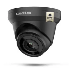 4K 8MP PoE IP Outdoor, 4K PoE Turret with Human Vehicle Detection, 2.8mm Lens...
