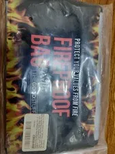 Fireproof Document Bag Envelope Size 2000°F Rated Water & Fire Resistant Small