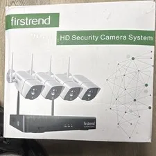 Firstrend 1080P Wireless 4-Camera Security System Kit w/ 2TB NVR