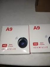 2-PACK A9 Mini Camera WiFi Camera 1080P Full HD  Micro IP Camera Wireless