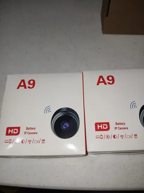 2-PACK A9 Mini Camera WiFi Camera 1080P Full HD  Micro IP Camera Wireless