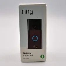 Ring Battery Doorbell 2024 Security Camera New In Box