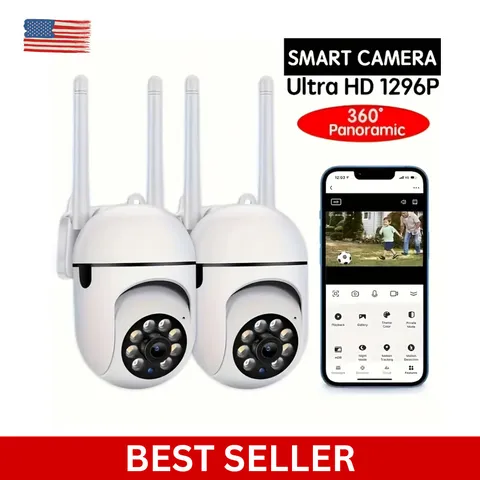 2Pack HD 1080P Wireless Wifi 5G Home Security IP Camera Smart Night Vision US