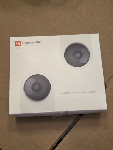 YI Pro 2K Home Security Camera 2Packs,2.4GHz WiFi