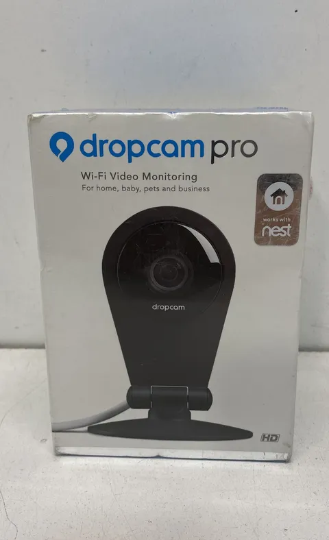 Dropcam Pro Wi-Fi Video Monitoring Security Camera 720p HD Night Vision Sealed