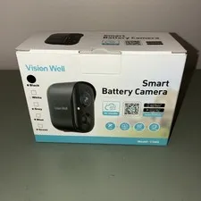 Vision Well CG6S Smart Battery Camera Wireless Outdoor Security HD AI Detection