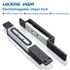 Electronic Shear Lock Access Control Electromagnetic Locking System Door Window 