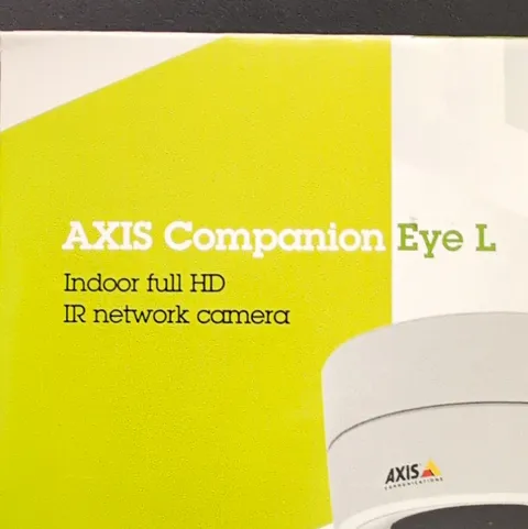 Axis AXIS Companion Eye L 1080p IR Night Vision Indoor Wired IP Camera 0881-001