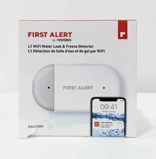First Alert L1 Wifi Leak and Freeze Detector RWLD3001