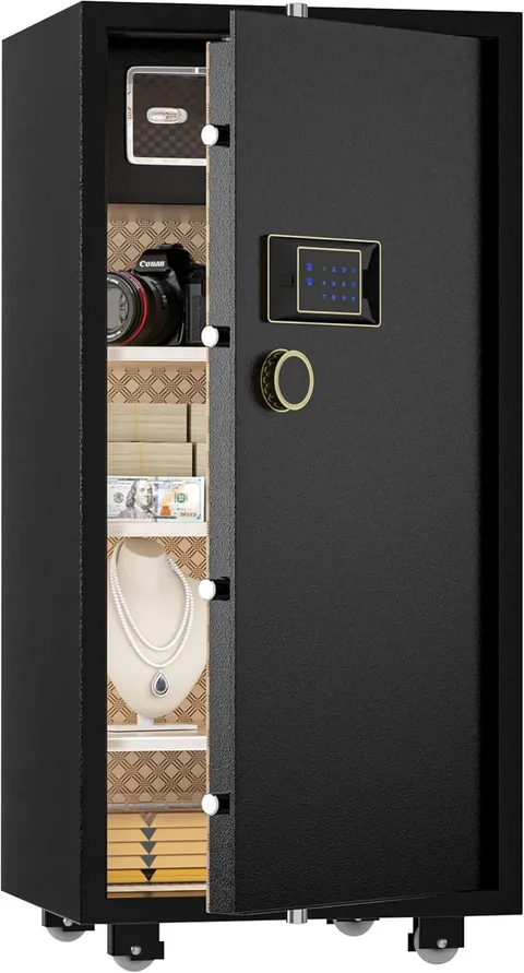 TIGERKING 11.5CuFt Digital Safe 180lb, Steel, Anti-Theft, Minor Box Damage