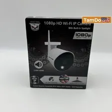 Night Owl 1080p HD Wi-Fi IP Camera Built-In Spotlight 2-Way Audio WM-CAM-WNP2LBU
