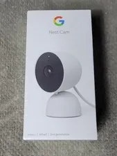 Google Nest Indoor Security Cam 1080p (Wired) 2nd Generation Color: Snow SEALED