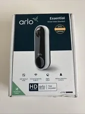 Arlo AVD1001-100NAR Wired Motion Detection Night Vision HD Video Doorbell