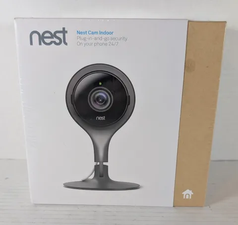 Google Nest Cam Indoor Black 1st Generation NC1102ES (NEW SEALED)