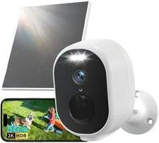 Camara De Seguridad Solar HD Wifi Inalambrica Con Vision Nocturna Para Exterior