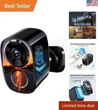 Enhanced Wireless Outdoor Security Camera with Motion Alerts & Long Battery Life