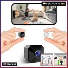 Mini Camera - 2026 Upgraded 4K Mini Wireless Security Camera, Small WiFi Indoor