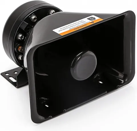 BooYu 200 Watt Rectangle High-Performance PA Siren Horn Speaker [8 Ohms]... 