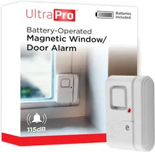 UltraPro Personal Security Window and Door Alarm, 1 Pack, DIY Protection, Burgla