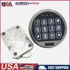 LED Keypad Electronic combination safe lock replacement, Rotating Lock Bolt