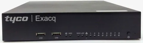 Exacq Tyco G-Series Network Video Recorder Digital PoE 2TB IP04-02T-GO08