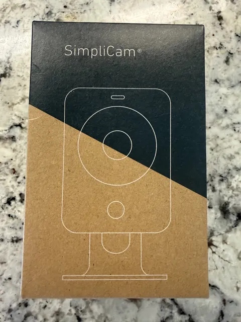 SimpliSafe SimpliCam Model SSCM1 Black BRAND NEW IN BOX