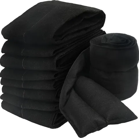5 Pcs Water Barrier for Flooding 5 Ft X 7.8 Inch Absorbent Flood Barriers Home S