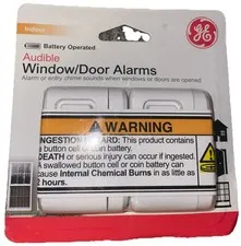 GE 45115 Personal Security Window Door Alarm 2 Pack