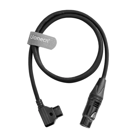 39.4 Inch/1M DTap To XLR 3Pin Female Power Cable RC 120B LED Video Light