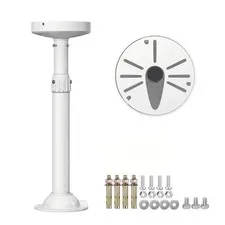 Extendable Pole Mount for Surveillance Cameras, Ceiling/Wall Mounting Bracket...