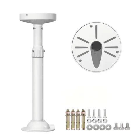 Extendable Pole Mount for Surveillance Cameras, Ceiling/Wall Mounting Bracket...