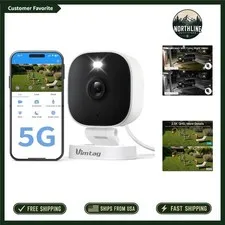 Outdoor Indoor Security Camera 2.5K - Motion Activated Spotlight & Smart Alerts