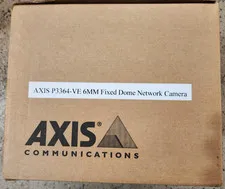 Axis P3364-VE 1.3MP Outdoor Dome Network Security Camera - White - New/Sealed