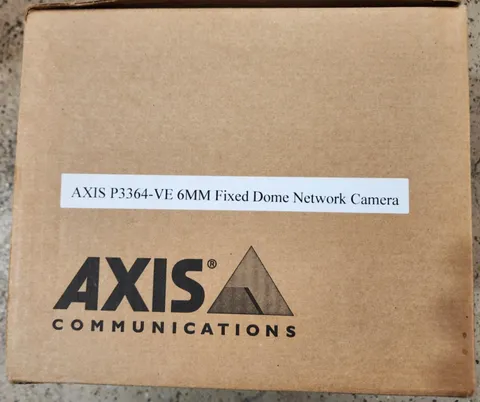 Axis P3364-VE 1.3MP Outdoor Dome Network Security Camera - White - New/Sealed