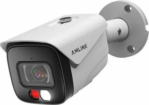 4K/8MP Security AI IP Poe Camera, Night Color 100Ft, Human/Vehicle Detection, ND