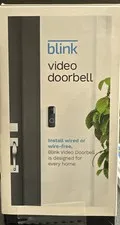 Blink Smart Wifi Video Doorbell Wired/Battery Operated with Sync Module 2 NEW
