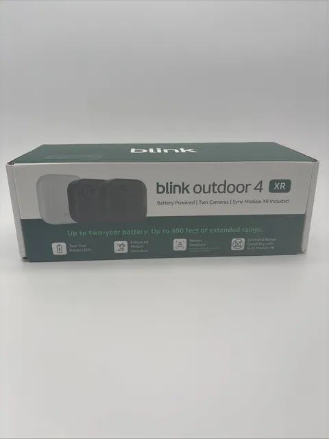 Blink Outdoor 4 XR Two Camera System w/Sync Module NEW