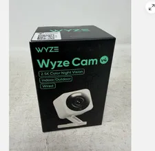 Wyze Cam v4 - 2.5K QHD Indoor/Outdoor WiFi Smart Security Camera