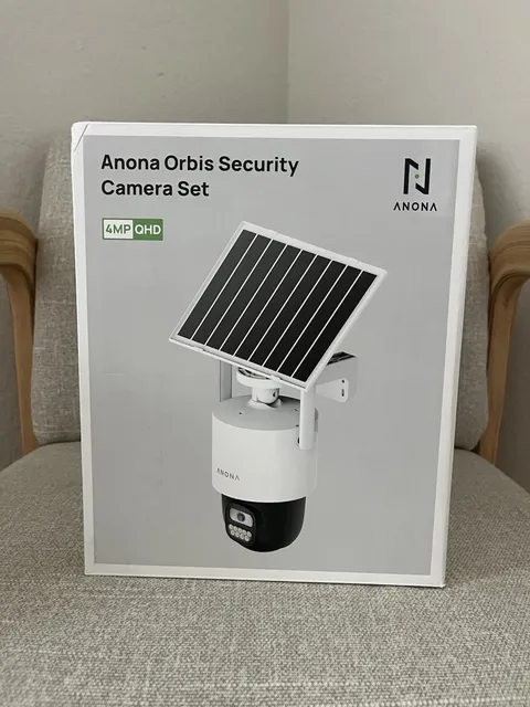 Solar 2.5K 4MP PTZ Security Camera Outdoor Wireless 360° AI Tracking Color Night