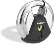 Discus Padlock with Boron Carbide Shackle, High Security Outdoor Storage & Gate