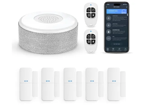 NEW Tolviviov WiFi Door Alarm System Wireless DIY Smart Home Security System App