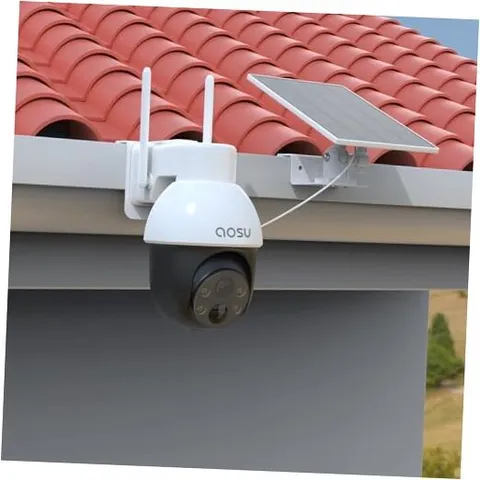 Gutter Mount Kits Compatible with AOSU Solar Security Cameras Wireless