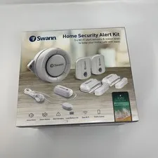 Swann SWIFI-ALARMKITA-GL Home Security Alert Kit Siren & Sensors