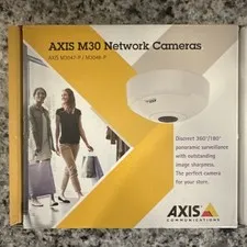 AXIS M3048-P IP/Network Wired Indoor Panorama Dome Camera Hardwired White/Black