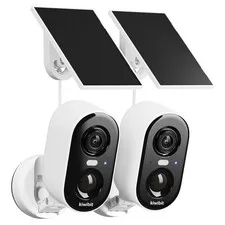 Kiwibit Solar Security Cameras Wireless Outdoor, 2K Magnetic Installation Bat...