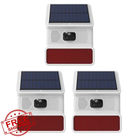 Hapippofa Solar Driveway Alarm 3 Pack