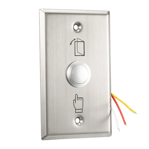 Door release button push NO/COM switch panel 115x70mm 36V